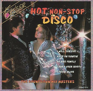 The Countdown Mix Masters - Hot Non-Stop Disco