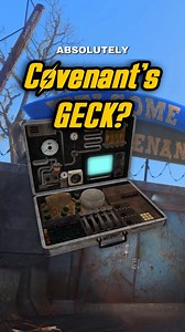 Did Covenant have a GECK #fallout #fallout4 #falloutlore #falloutfacts #gamingfacts | EpicNate