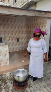 I dressed like this just to cook for you all… because charcoal jollof no be child’s play! Come and see what premium taste looks like! #cooking | Racheal Joseph