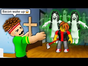 BACON POSSESSED BY GHOST👻 ROBLOX Brookhaven 🏡RP - FUNNY MOMENTS
