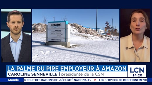 Amazon, STM et Renaud-Bray: voici les pires employeurs du Québec en 2025, selon la CSN
