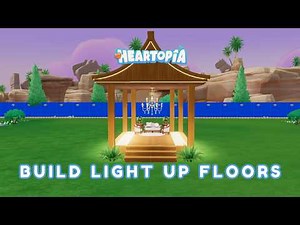 This Glowing Floor Trick Is Amazing! 💡 - How to Make Light-Up Floors in Heartopia Tutorial