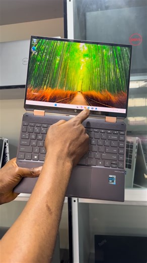 CHUDDYSON COMPUTERS 🔺️RC:7532605 on Instagram: "Hp Spectre x360 convertible 14-ea1xxx Intel core i7 11Th generation Face ID Finger print Screen touch Keyboard light Uk used Convertible Price:1.3m"
