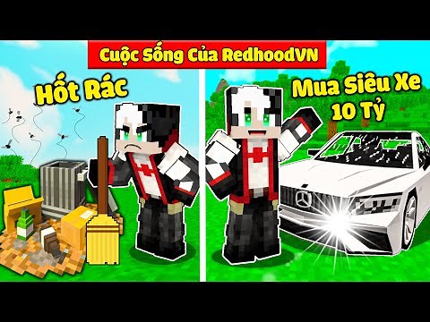 REDHOOD THỬ THÁCH 24H LÀM CHỦ TỊCH TRONG MINECRAFT*HÀNH TRÌNH REDHOOD TỪ DÂN NGHÈO TRỞ THÀNH ĐẠI GIA
