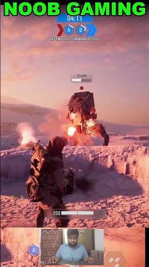 One-Sided Fight on Hoth: Rebel vs AT-ST/Star Wars: Battlefront 2 GAMEPLAY #starwars #battlefront2