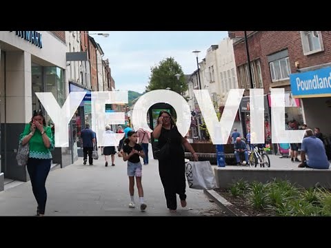 YEOVIL TOWN CENTRE, SOMERSET - 4K WALKING TOUR