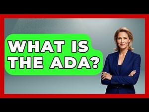 What Is The ADA? - Learn As An Adult