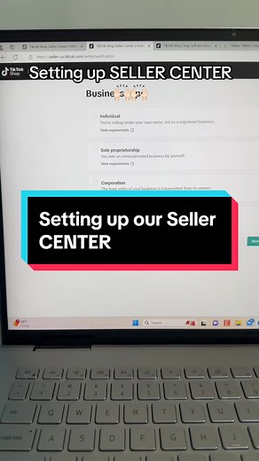 Step by step how to set up seller account i hope I explain this good part 2 is up #sahm #sahmlife #momsoftiktok