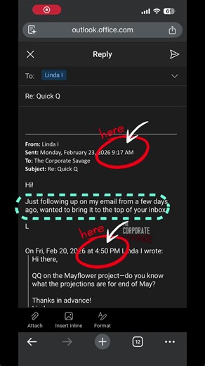 Linda, I am TIRED, and you should be, too!! 😩😩😩 #emailsicantsend #corporatehumor #emailtips #officehumor #satire