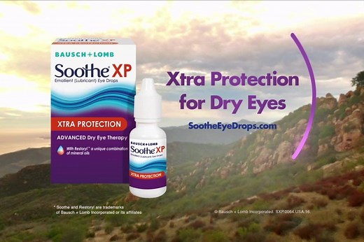 36K views · 388 reactions | Soothe® XP eye drops provide Xtra Protection for dry eyes by helping to restore your eyes' protective lipid layer, seal in moisture and protect against further irritation. | Bausch + Lomb | Facebook