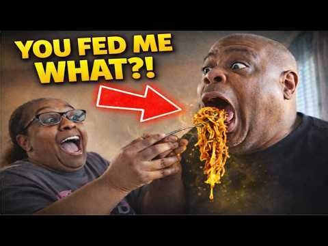 I Made My Fiancé Eat “MOP Spaghetti”… He LOST IT!! 🤢