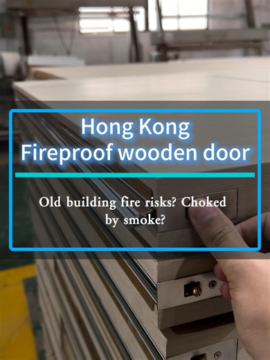 Shortcomings in fire protection on old floors? This fireproof woodendoor blocks the