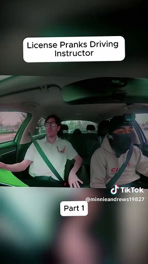 License Pranks Driving Instructor #fyp #car #troll #prank | pranks