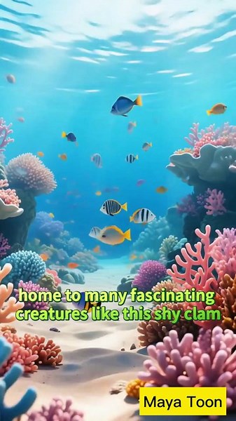 Clam’s Peek-a-Boo — Fun Ocean Learning for Kids  Sea Animal Animation Shorts