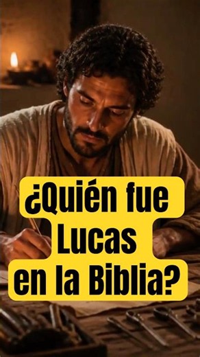 Lucas escribió acerca de Jesús. #jesus #biblia #dios