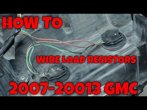 Switchback LED Turn signal Load Resistor Wiring