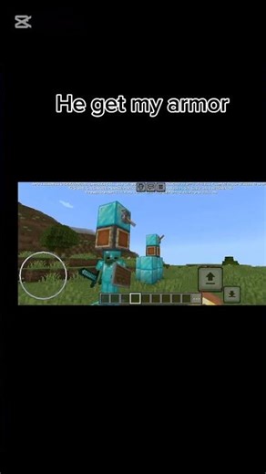 A zombie get my armor 😁