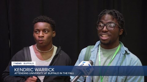 'Honored and grateful': Say Yes Buffalo donates hundreds of laptops to college-bound students