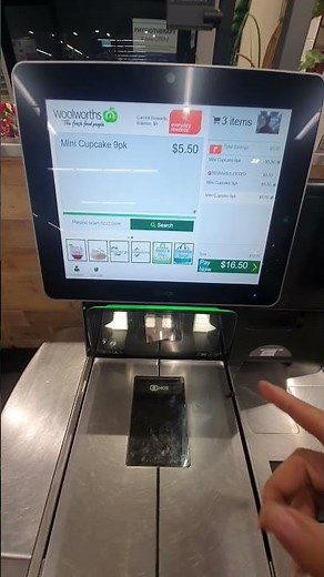 Woolworths self check out