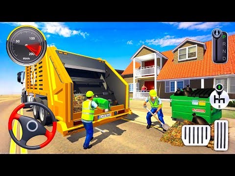 Garbage Truck Game – Extreme Trash Collection Challenge Begins! (Android Gameplay)