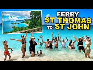 Trunk Bay St. John: Ferry from St. Thomas (Cruise Day Trip Vlog)