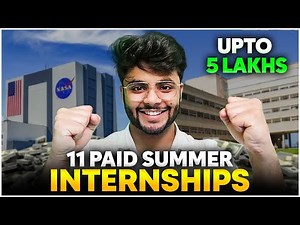 PAID Summer Internships in India & Abroad