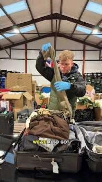 Unboxing a Massive Hard-Shell Lost Airport Suitcase — Designer Men’s Clothes Inside 🧳👀