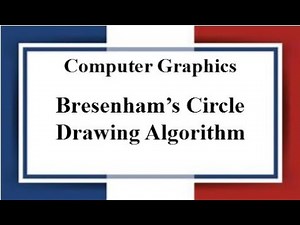 Lec: 07 | Bresenham's Circle Drawing Algorithm | Computer Graphics | Bangla Tutorial