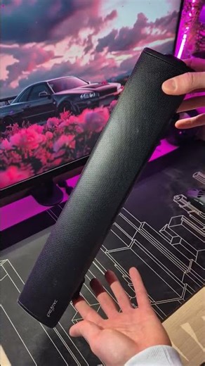 This Tiny Soundbar Sounds INSANE #pcsetup