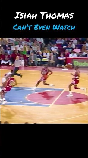 AVOIDING the POSTER: Isiah Thomas' EPIC EVASION as MJ SOARS for Dunk!