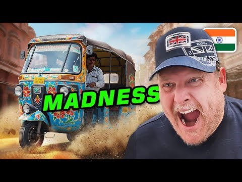 I SURVIVED the WILDEST Rickshaw in India 🇮🇳