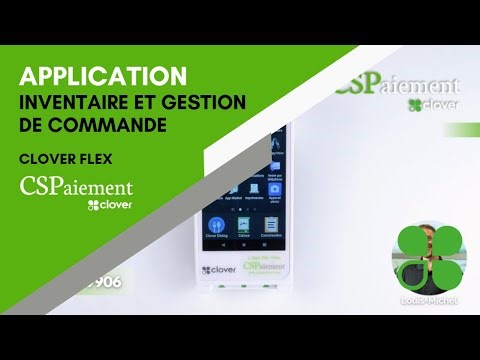 Clover Flex - Inventaire et gestion de commande | APPLICATION Clover