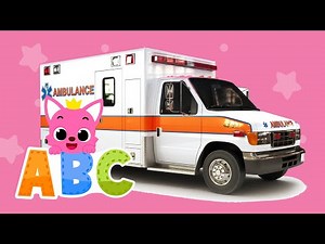Learn ABCs with Pinkfong: Ambulance Helicopter Fire Truck | Vehicles Names | Pinkfong ABC for kids