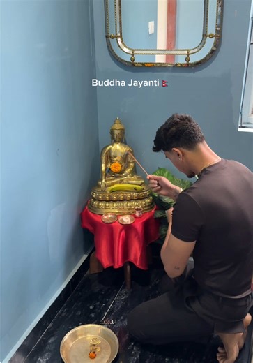 On this Buddha Jayanti, taking a moment to reflect, pray, and reconnect with our roots. Our culture, our traditions, and our values teach us peace, compassion, and mindfulness in every step of life. Grateful to be part of something so deep and meaningful. Buddha was born in Nepal 🇳🇵#buddha #buddhajayanti #nepal #nepali #radon