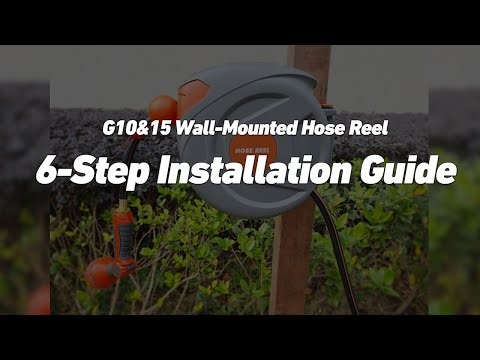 Drincosh Retractable Hose Reel G10&15 Model Installation Video
