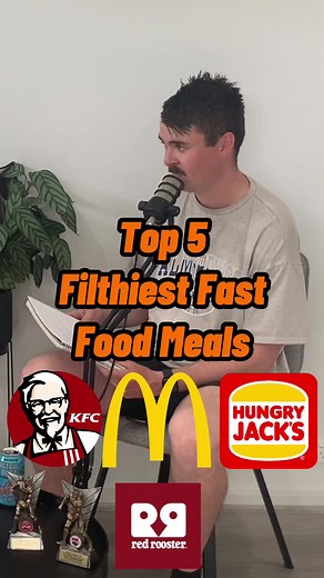 Top 5 Filthiest Fast Food Meals in Australia & USA