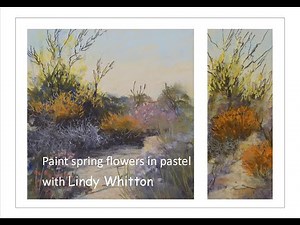 Spring flowers in soft pastel