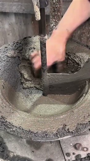 This is the process of making a container using special tools with neat results.