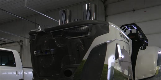 “High Hopes” as a couple prepares for world’s largest tractor pull competition