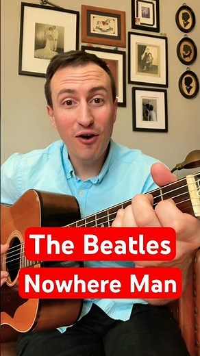 The Beatles Nowhere Man #guitar #guitarlesson #tutorial #guitarplayer
