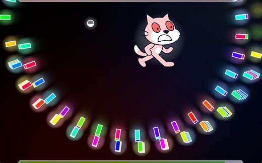 论我用scratch做的弹幕游戏有多震撼？！