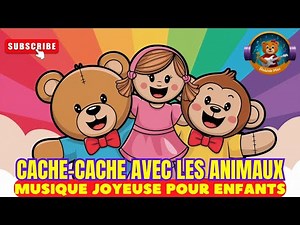 👧🧒 Cache-cache avec les animaux 🐶🐱🎶🌳 | Chanson pour enfants 👧 Vidéos pour enfants