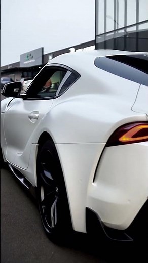 2019 Toyota GR Supra — Absolute Zero White | Pure JDM Legend #jdm #supra #automobile