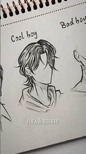 How to draw boys Hair Tutorial ✏️ #drawing #sketching #tutorials #hair #howtodraw #fyppppp #fypシ