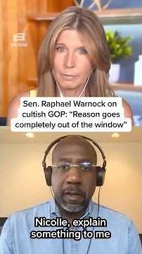 Sen. Raphael Warnock on cultish GOP: 'Reason goes completely out of the window'