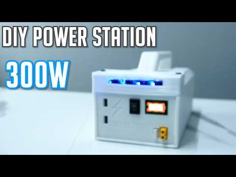 Building a 300W Portable Power Station from Scratch (Lithium-Ion, USB-C PD)