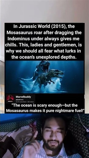 Jurassic World (2015) – The Mosasaurus Scene That Gave Everyone CHILLS 😱🌊