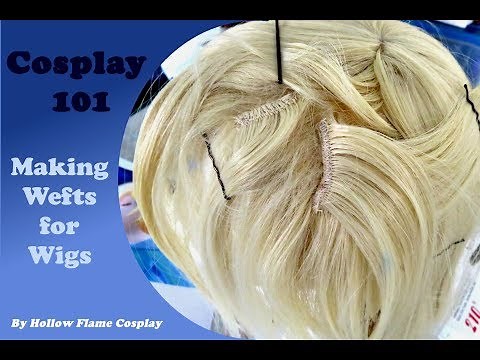 Cosplay 101: How to make wefts for wigs