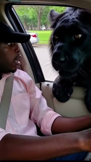 Massive Black Lion looking lost. I'm taking him home