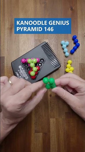 Kanoodle Genius Pyramid 146 Tutorial #kanoodle #solvingpuzzles @youtubecreators #YouTubeHighFive